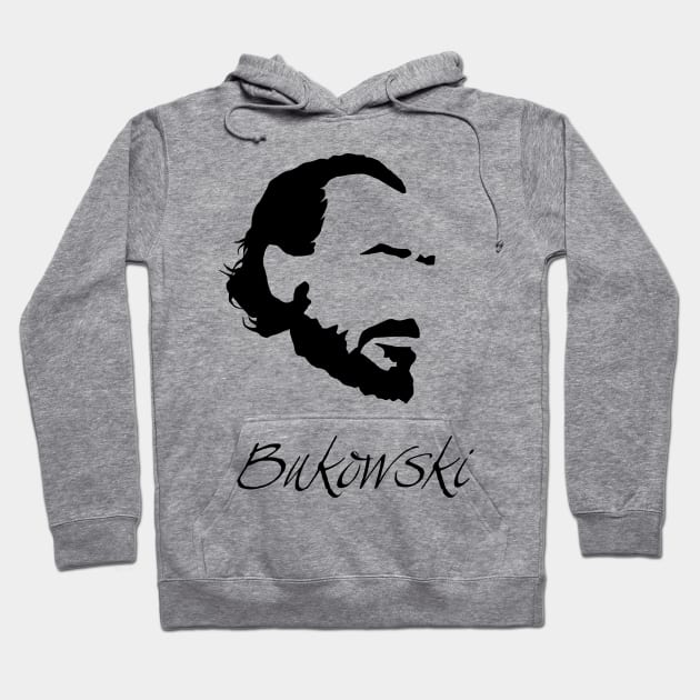 Charles Bukowski Hoodie by PoetandChef